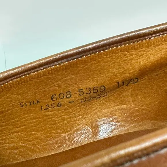 VTG VERY GOOD Grenson Tassel Loafers Brown Calf Wing Made England UK 11 / US 12