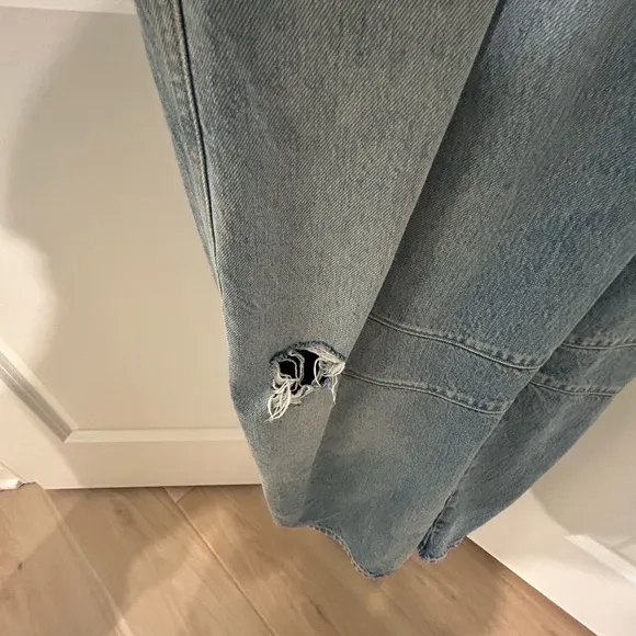 We The Free Good Luck Barrel Overalls
