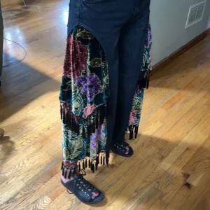 WE THE FREE JUST FRILLS LOW RISE WIDE LEG JEANS NWT