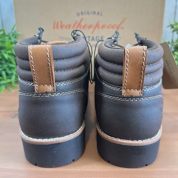 Weatherproof Vintage Men's Faux Leather Chukka Boot Size 12