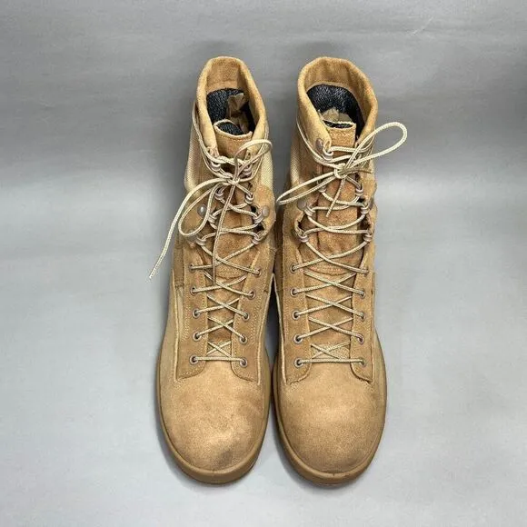 Wellco Combat Boots Men's Size 11 Desert Tan Gore-Tex Vibram Military Boots
