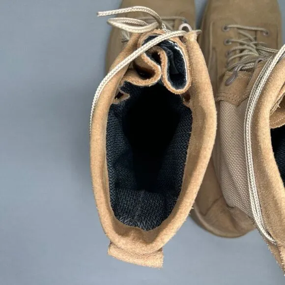 Wellco Combat Boots Men's Size 11 Desert Tan Gore-Tex Vibram Military Boots