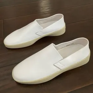 Wolf and Shepherd cruise slip on men’s leather loafers size 42 or USA size 9