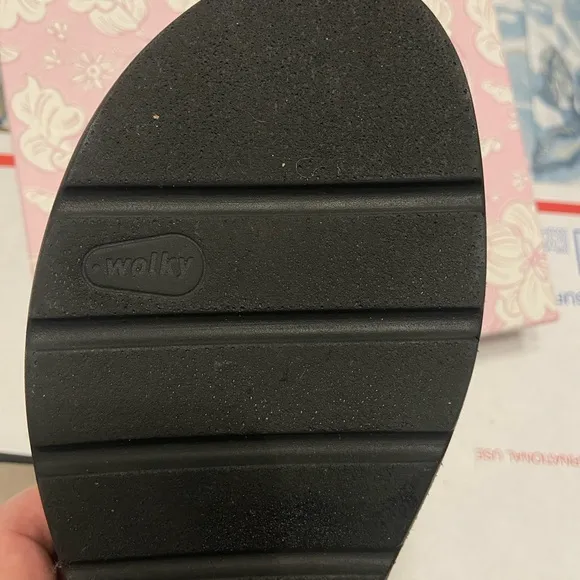 Wolky Black and Tan Sandals for Outdoor Comfort