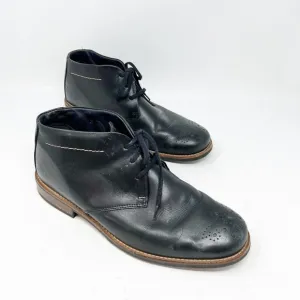 WOLKY Cayenne Men’s Black Leather Chukka Lace Up Boots Size 45 EU Cloud 9