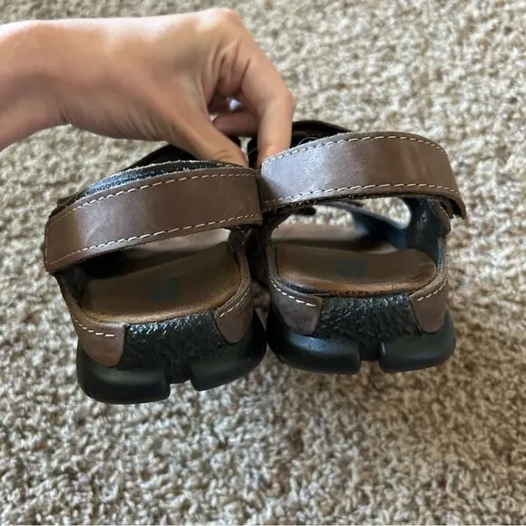 Wolky Liana Comfort Strappy Adjustable Brown Sandals Size 37 US 6