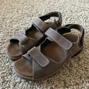Wolky Liana Comfort Strappy Adjustable Brown Sandals Size 37 US 6