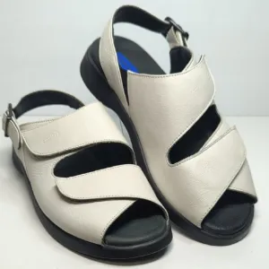 Wolky Nimes White Slingback Sandals Women's Size 9 EU 40