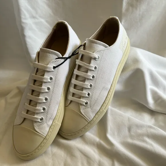 Women by Common Projects Tournament Canvas Low