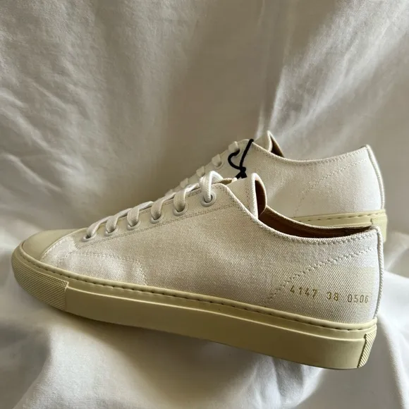 Women by Common Projects Tournament Canvas Low