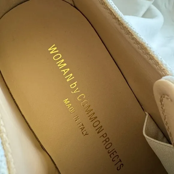 Women by Common Projects Tournament Canvas Low
