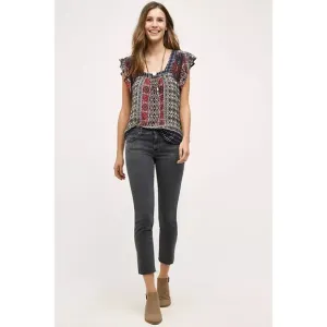 Women's Anthropologie Adriano Goldschmied AG Stevie Low-Rise Capri Jeans