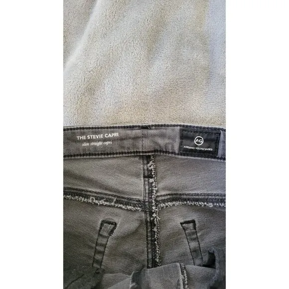 Women's Anthropologie Adriano Goldschmied AG Stevie Low-Rise Capri Jeans