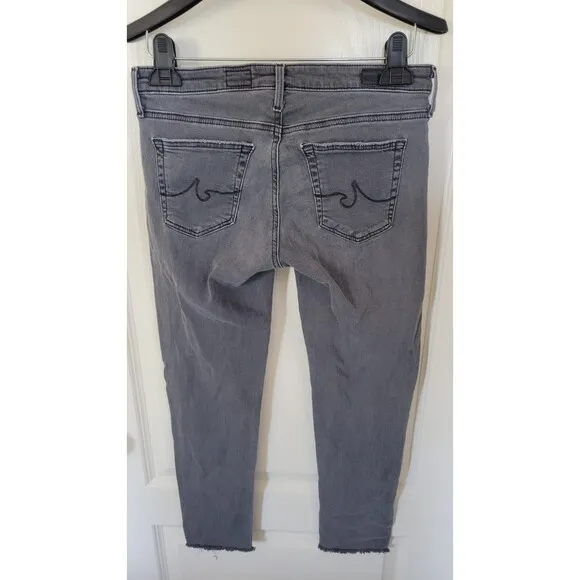 Women's Anthropologie Adriano Goldschmied AG Stevie Low-Rise Capri Jeans