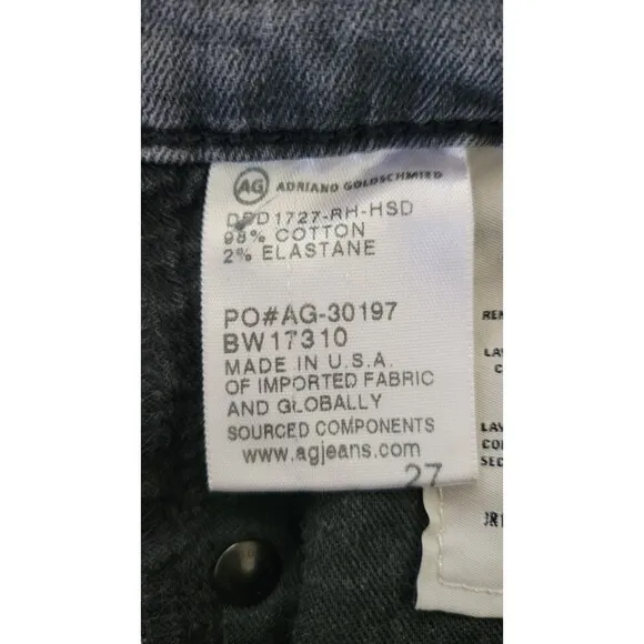 Women's Anthropologie Adriano Goldschmied AG Stevie Low-Rise Capri Jeans