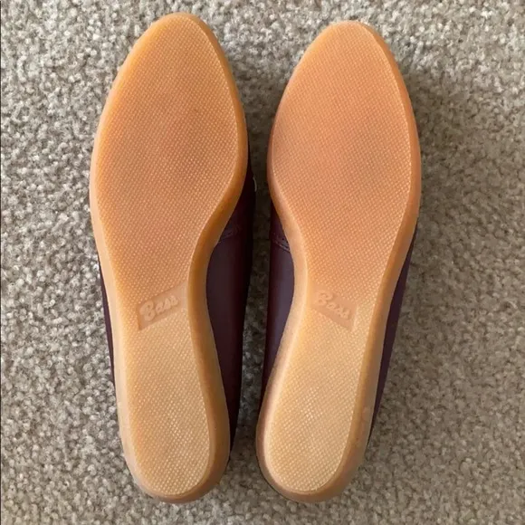 Women’s Bass leather upper tassel loafers 9M EUC