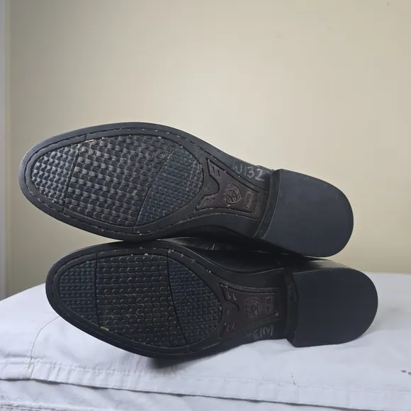 Women's Black Leather Boots