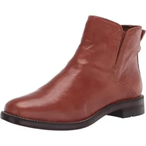Womens Franco Sarto Marcus Booties Cognac Size: 9 NIB