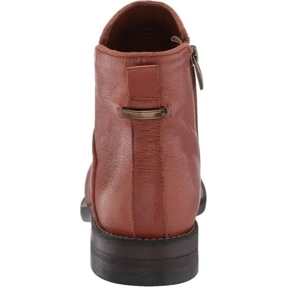 Womens Franco Sarto Marcus Booties Cognac Size: 9 NIB