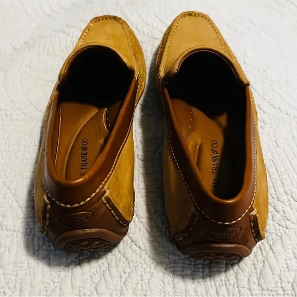 Women’s HS Trask &amp; Co. Wheat Slip-On Driving Loafers - 8N