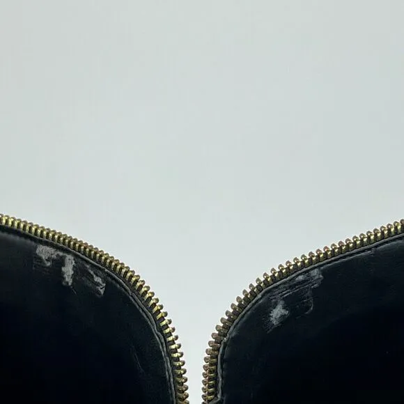Womens Karl Lagerfeld Black Leather Knee High‎ Riding Boots Size 6 M GUC