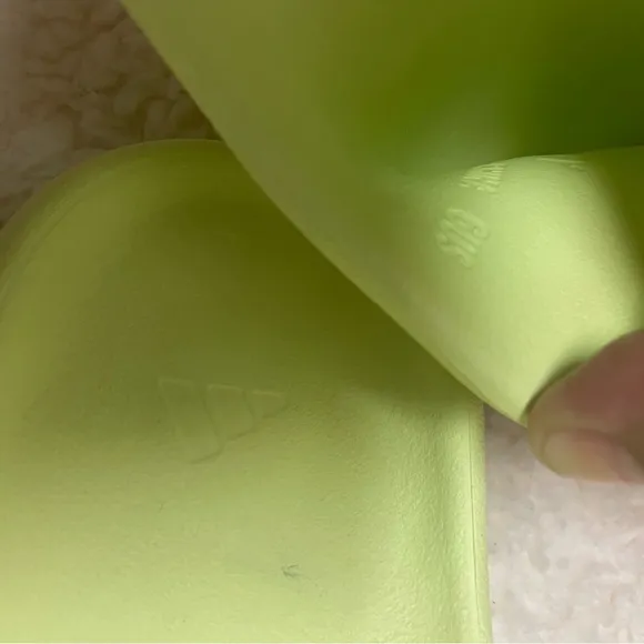 Women's Lime Slide Sandals