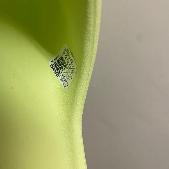 Women's Lime Slide Sandals
