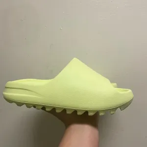 Women's Lime Slide Sandals