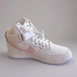 Women’s Nike Air Force 1, High Tops, Nike By You, blank canvas sneakers.