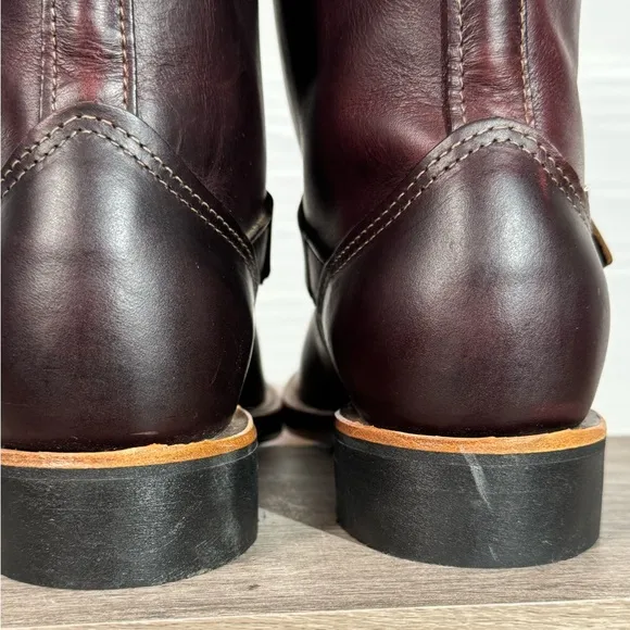 Women’s Original Chippewa 11” Engineer Boots 1901W16 Size 8.5 M Cordovan USA