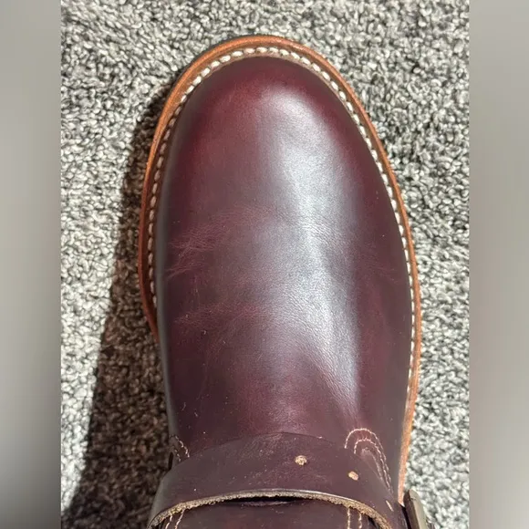 Women’s Original Chippewa 11” Engineer Boots 1901W16 Size 8.5 M Cordovan USA