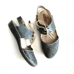 Women's Pikolinos Puerto Vallarta Sandal 655-0695 Color: Petrol Leather Size 40