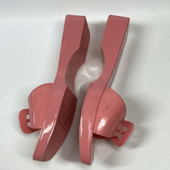 Women's Pink Slide Sandals