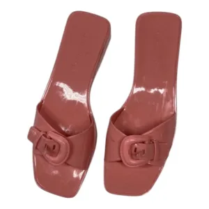 Women's Pink Slide Sandals