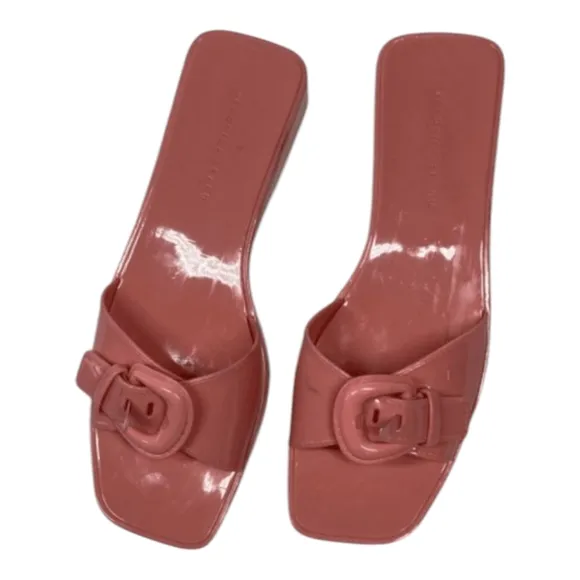 Women's Pink Slide Sandals