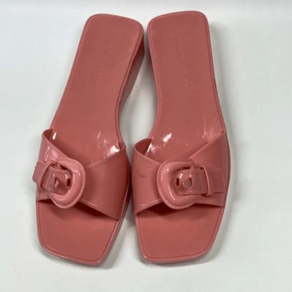 Women's Pink Slide Sandals