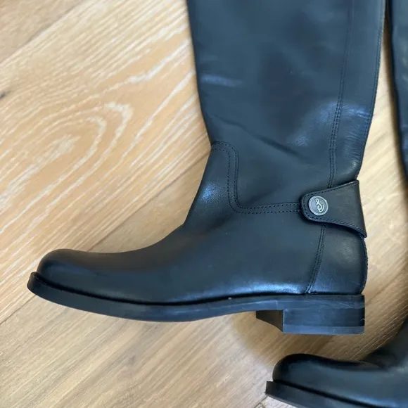 Women’s Sam Edelman Mikala Knee High Wide Calf Black riding boot