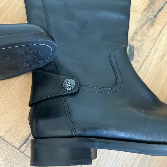 Women’s Sam Edelman Mikala Knee High Wide Calf Black riding boot