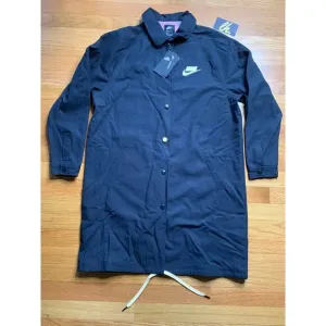Women’s Small Nike Sportswear Canvas Long Jacket AR2837-010