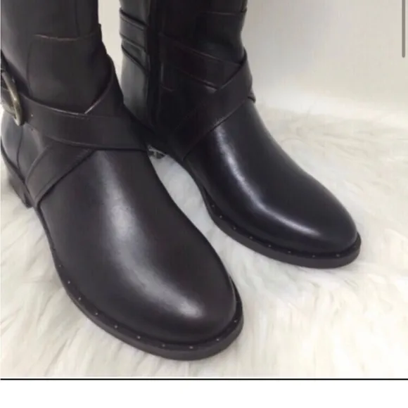 WOMEN’S SZ 5 INTERNATIONAL CONCEPTS FEDORAL RIDING BOOTS NIB CHOCOLATE