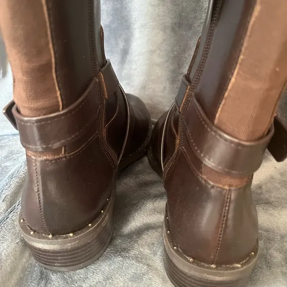 WOMEN’S SZ 5 INTERNATIONAL CONCEPTS FEDORAL RIDING BOOTS NIB CHOCOLATE