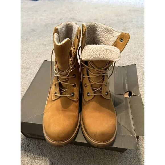 Women's Timberland AUTHENTICS WATERPROOF FOLD-DOWN Boots, TB08329R231 8.5