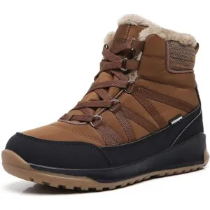 Women's Winter Waterproof Vamp Snow Boots,  Brown