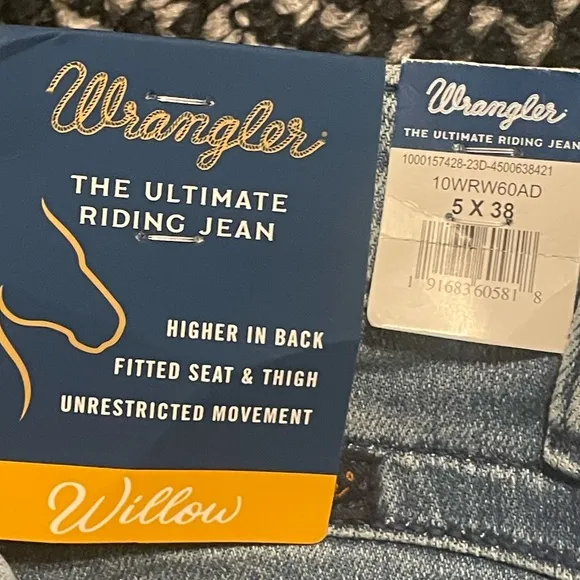 Women’s Wrangler Ultimate Riding Jean Willow Mid-Rise Bootcut Western Cowgirl