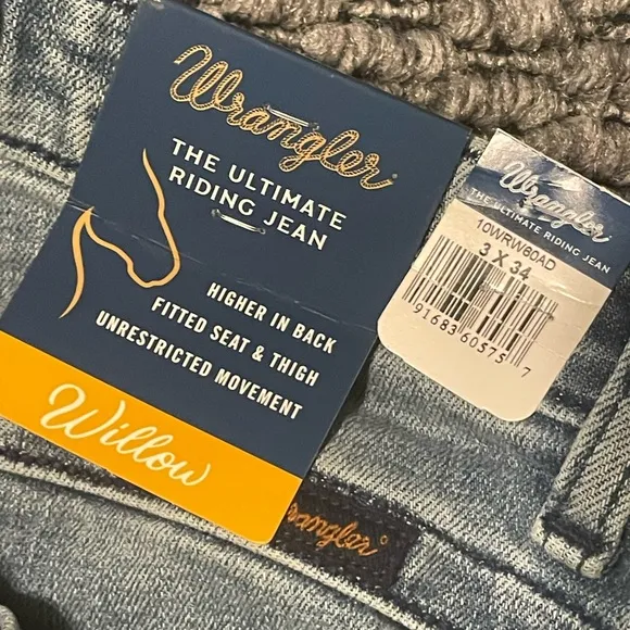 Women’s Wrangler Ultimate Riding Jean Willow Mid-Rise Bootcut Western Cowgirl