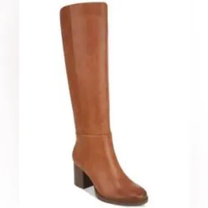 Women’s Zodiac Riona Brown Leather Riding Boots Size 7.5 US!
