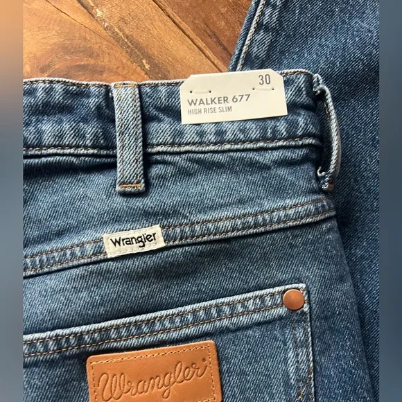 Wrangler Walker 677 Blue Wash