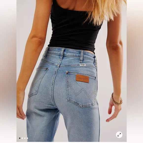 Wrangler x Free People Walker 677 High Rise Slim
