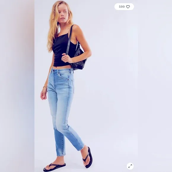 Wrangler x Free People Walker 677 High Rise Slim