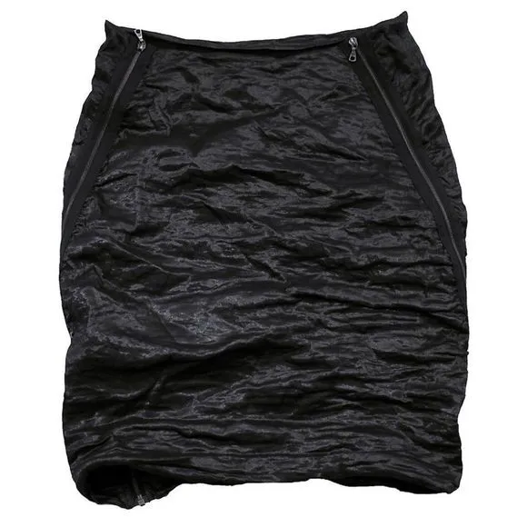 Yigal Azrouël Stretch Gauze Mini Skirt NWT 4